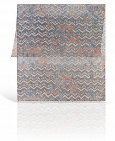 Палантин Женский SW-ZIG.FL/GR.BLUE